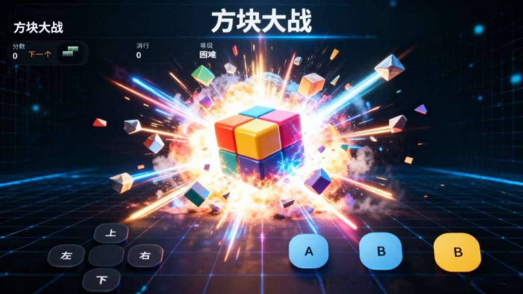 方块大战游戏截图