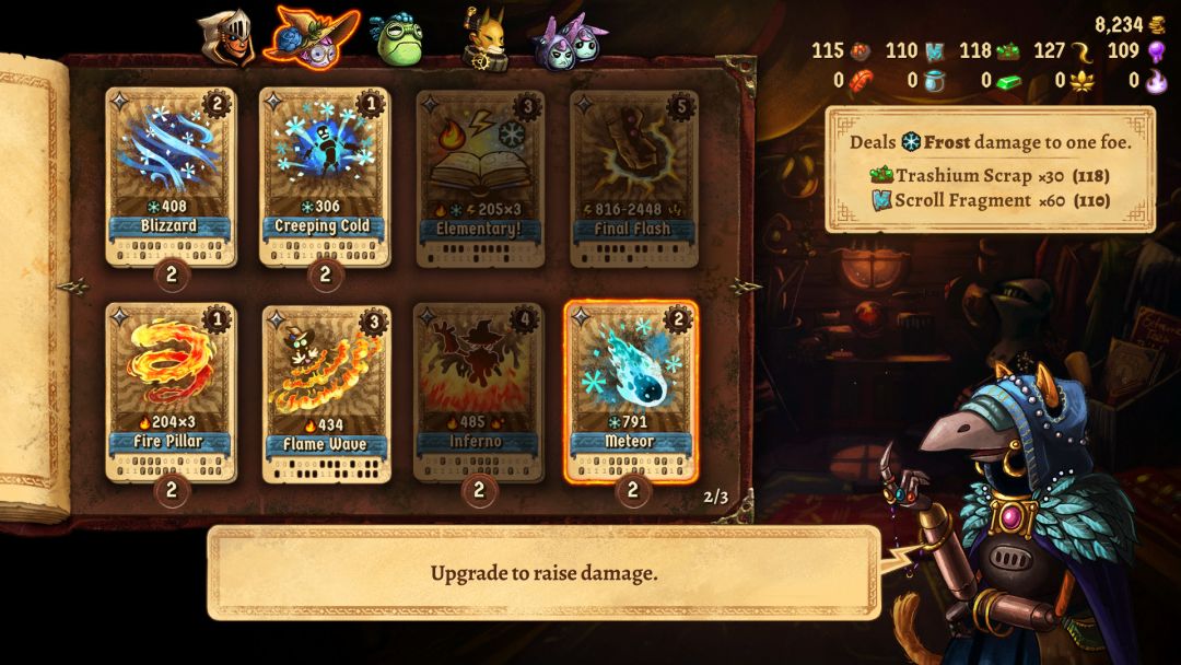 SteamWorld Quest: Hand of Gilgamech游戏截图
