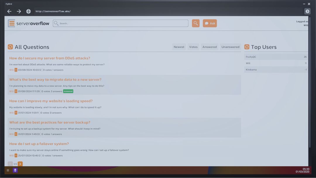 Web Host Simulator游戏截图
