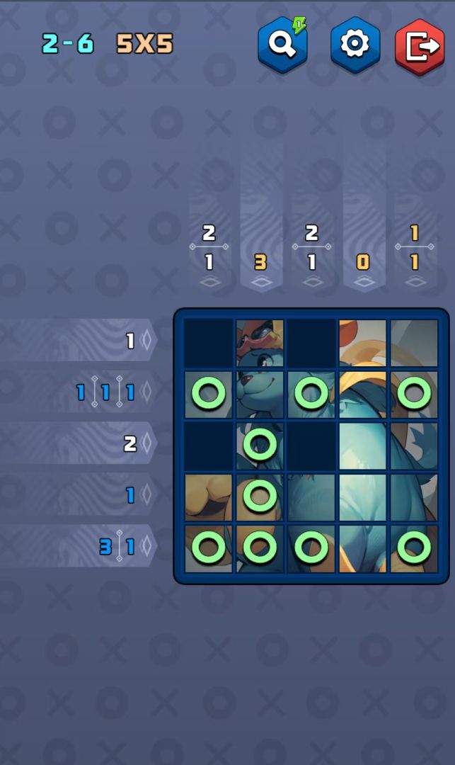 数字拼图游戏截图