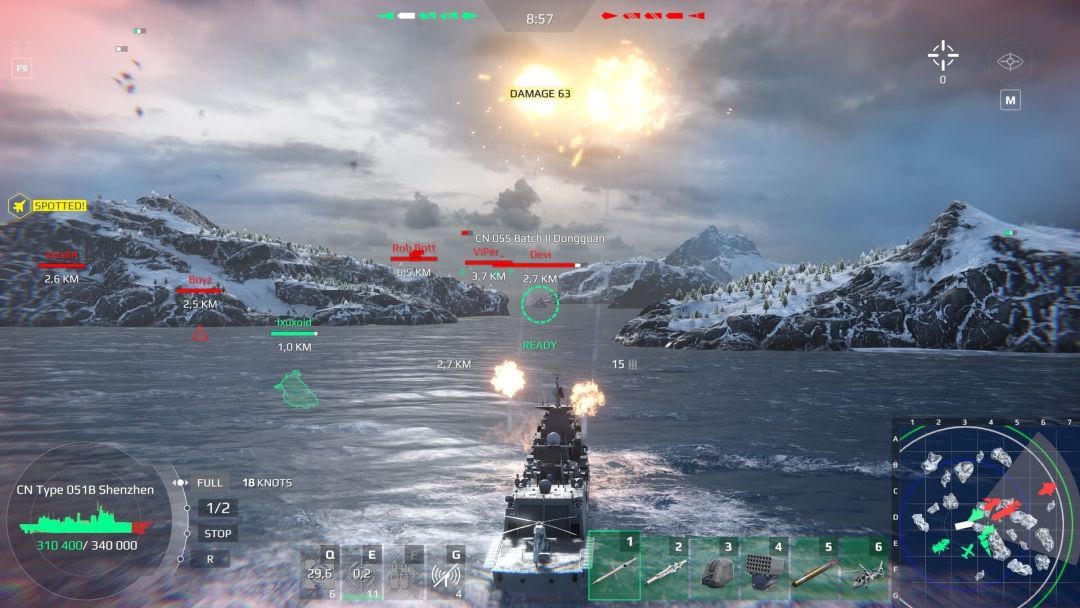 Modern Warships游戏截图