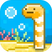 巨大ちんあなご獣 -ウナギ目アナゴ科に属する海水魚-