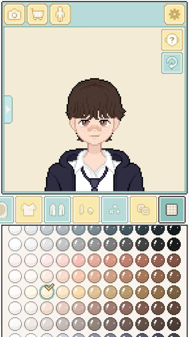 制作我的像素头像游戏截图