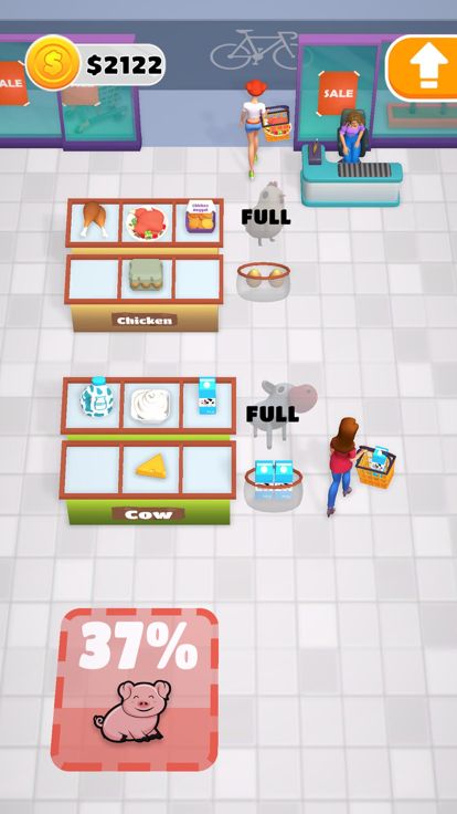 Supermarket Merge游戏截图