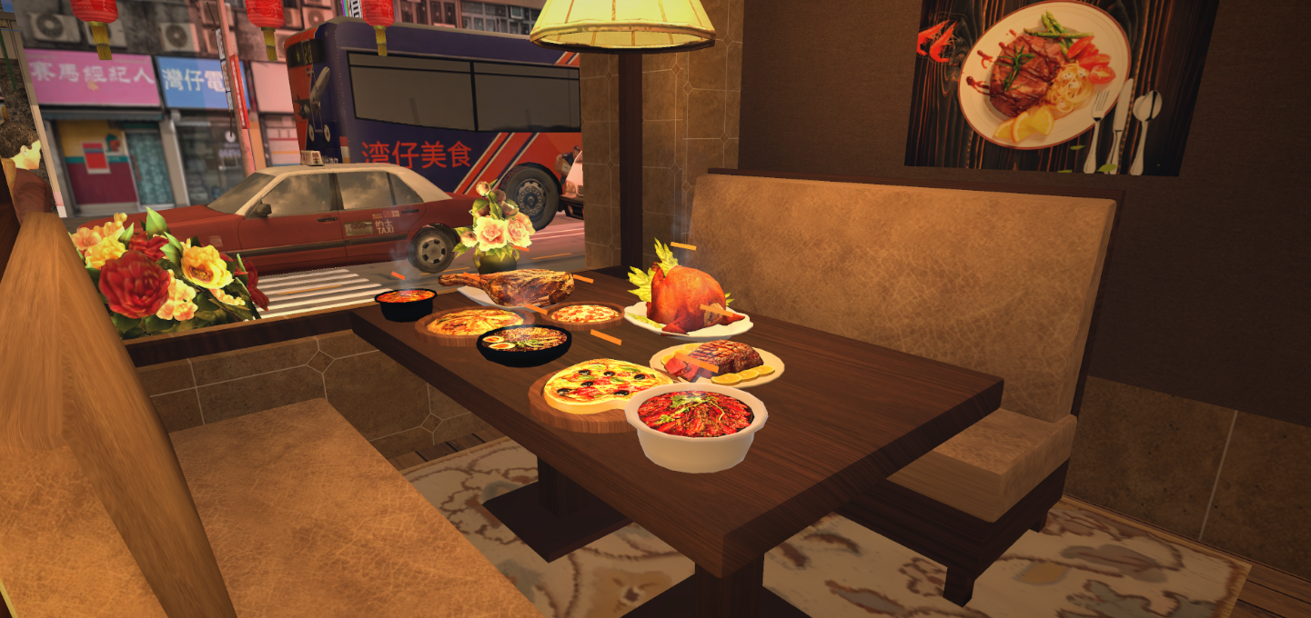 我要点一桌子好吃的！