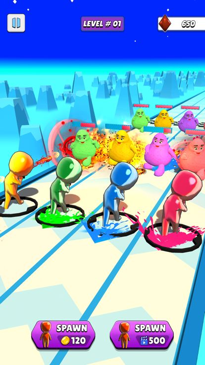 Stickman Squad - shooting game游戏截图