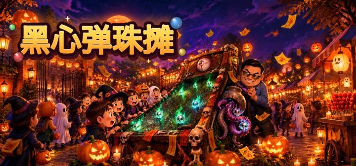 黑心弹珠摊 封面