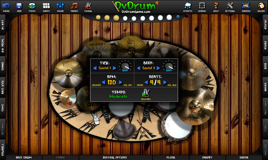 DvDrum, Ultimate Drum Simulator!游戏截图