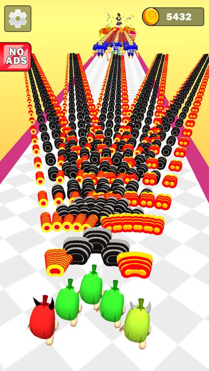 Epic Cry Banana Merge Run游戏截图