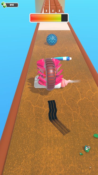 Wheel Smash Run游戏截图