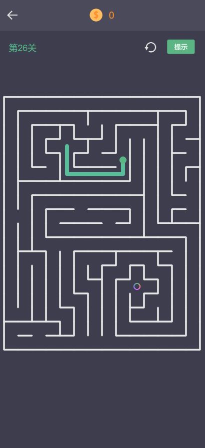 我的迷宫游戏截图