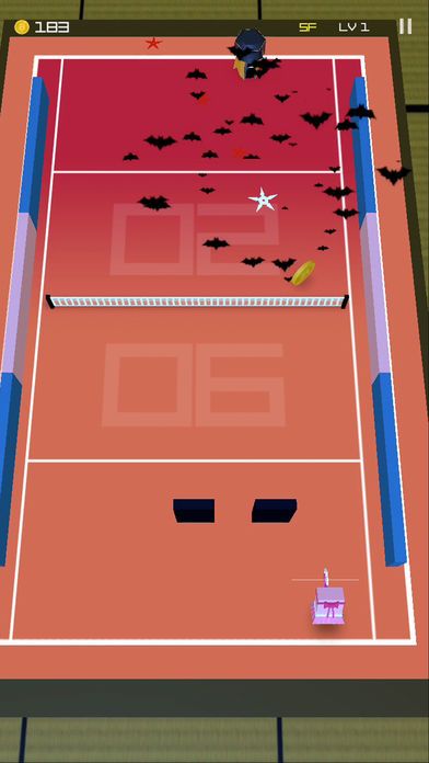 Ninja Tennis: Revenge of Pong游戏截图
