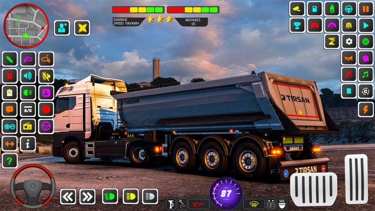 Offroad Truck Driving Game 3D游戏截图