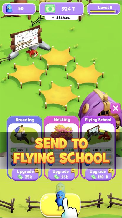 Idle Birds游戏截图