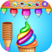 Ice Cream Shop Cone Maker Gameicon