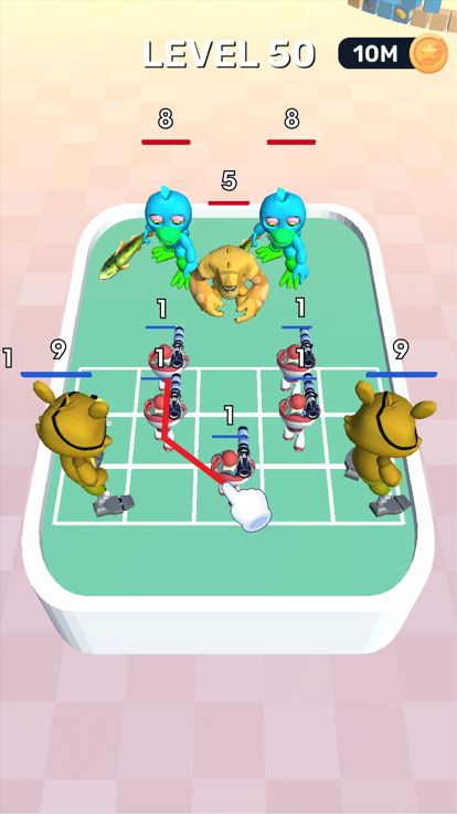 Merge Master: Toy Battle游戏截图