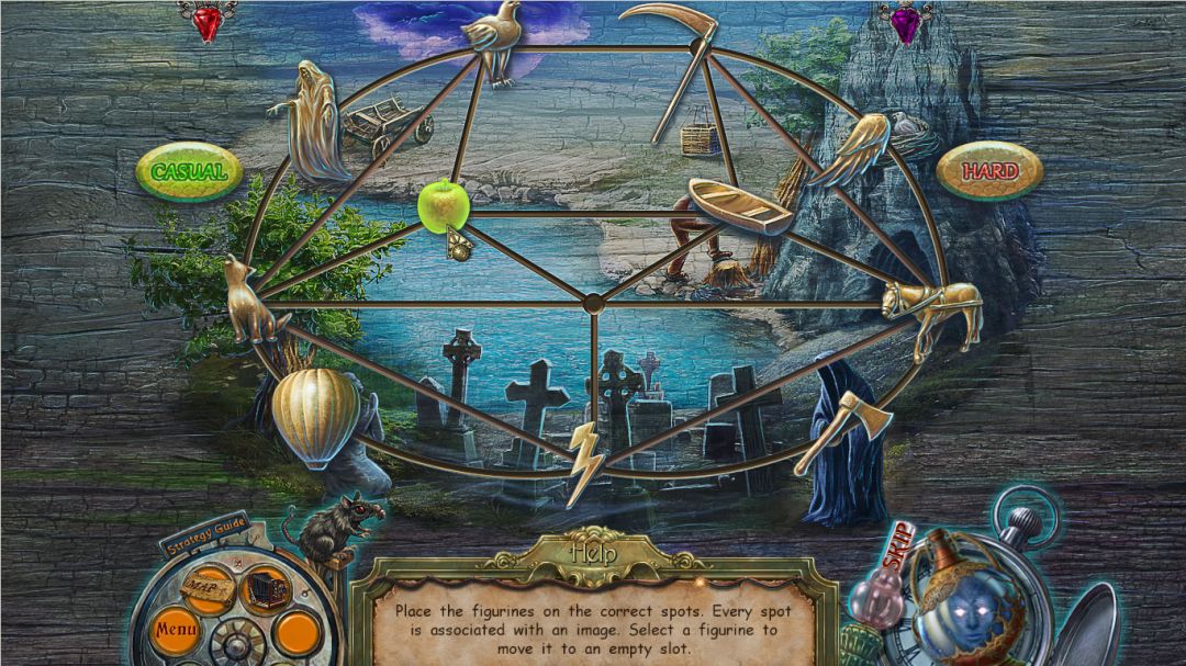 Dark Tales: Edgar Allan Poe's The Fall of the House of Usher Collector's Edition游戏截图