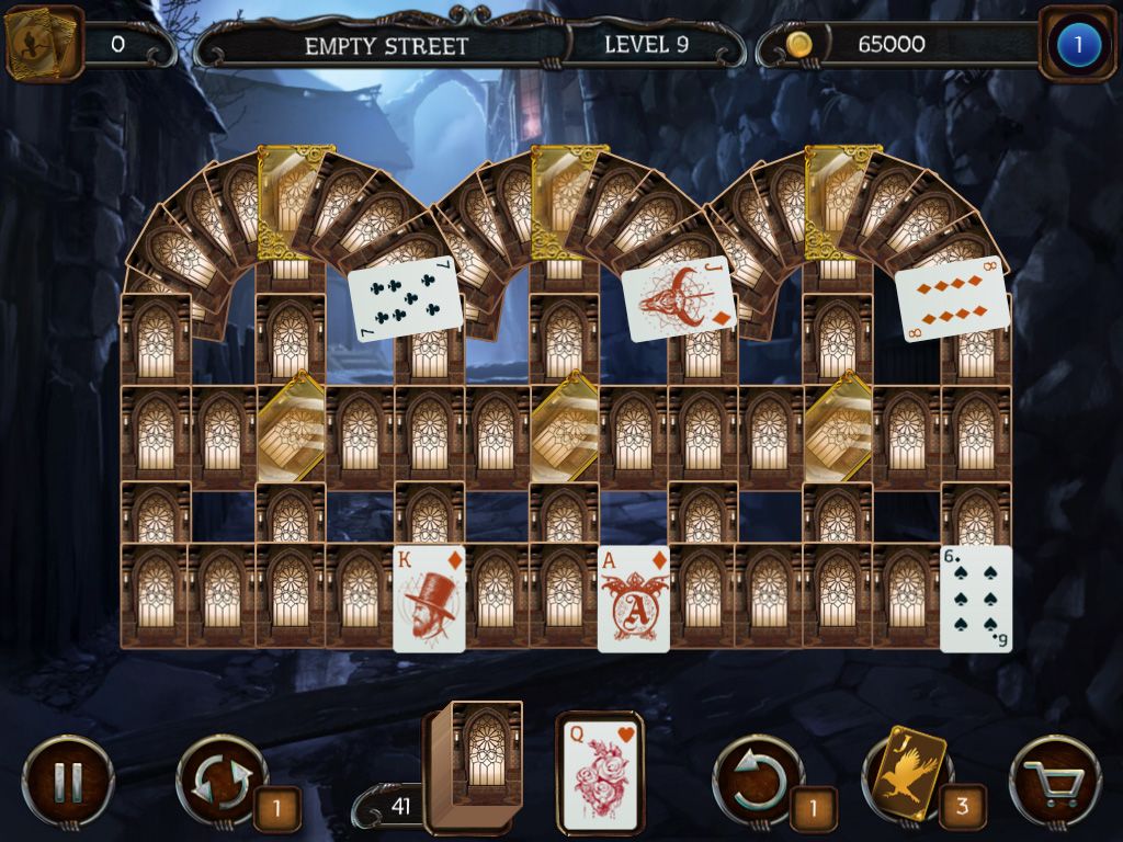 Mystery Solitaire The Black Raven游戏截图