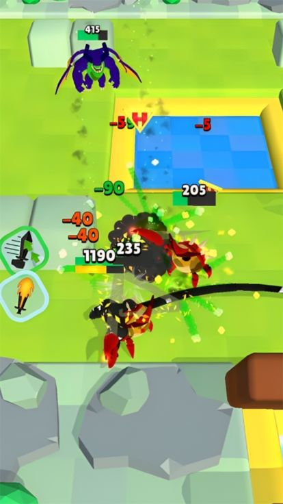 Idle Macho Superhero Clash War游戏截图