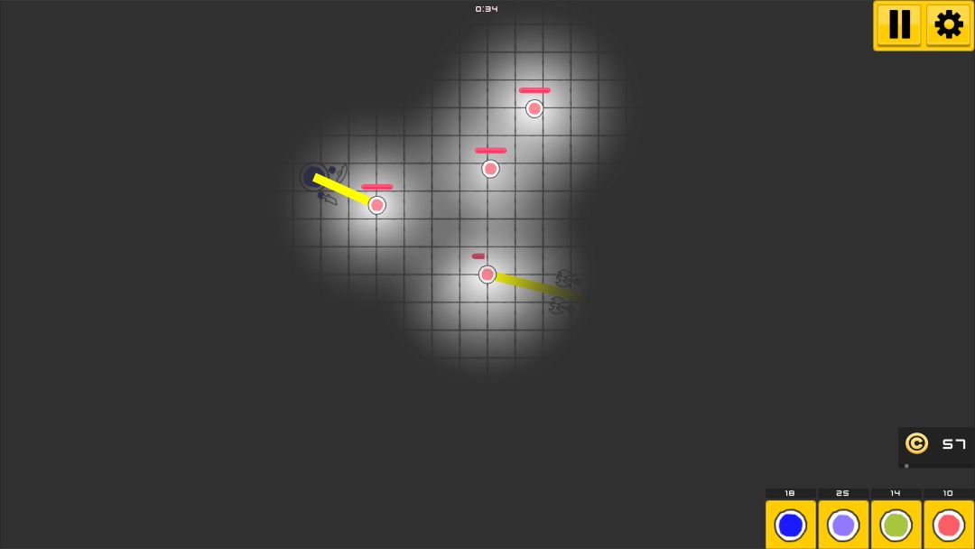 灯塔防守游戏截图