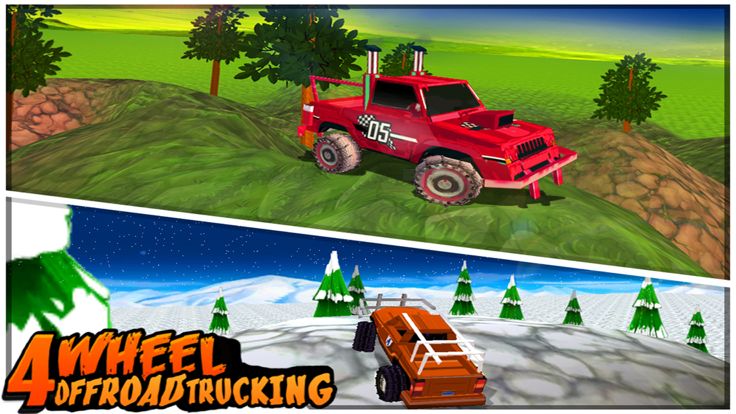 4 Wheel OffRoad Monster Truck游戏截图
