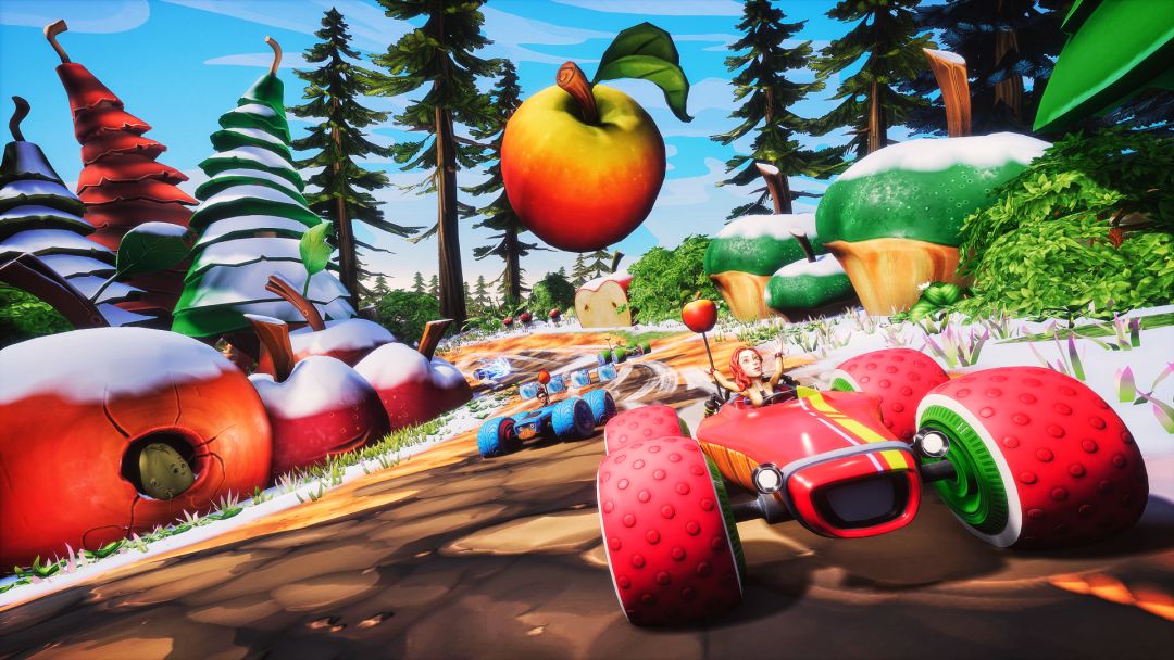 All-Star Fruit Racing游戏截图