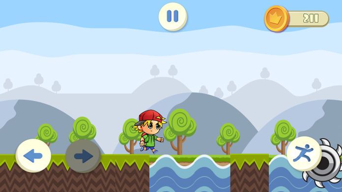 跑酷小子-丛林酷跑游戏游戏截图