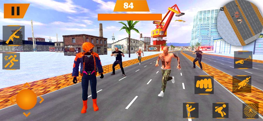 Super Rope Hero - City Rescue游戏截图