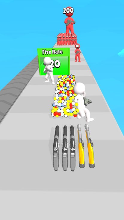 Gun Upgrade Run!游戏截图
