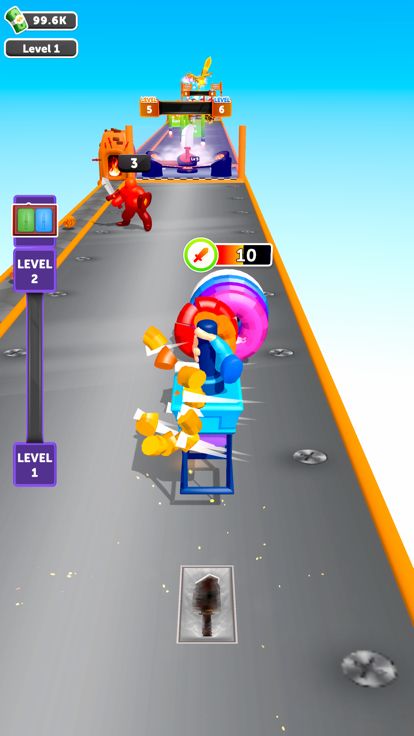 Sword Press Run游戏截图