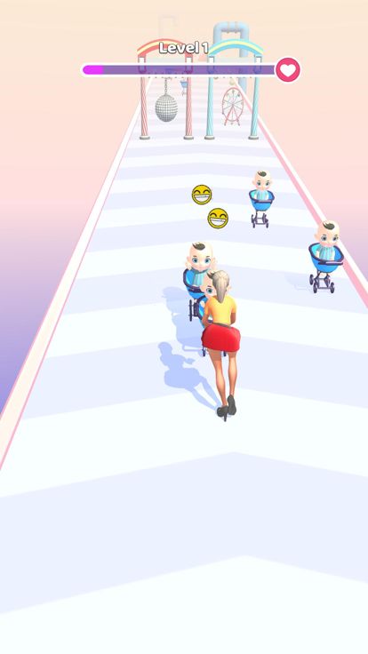 Baby Carriage Run游戏截图