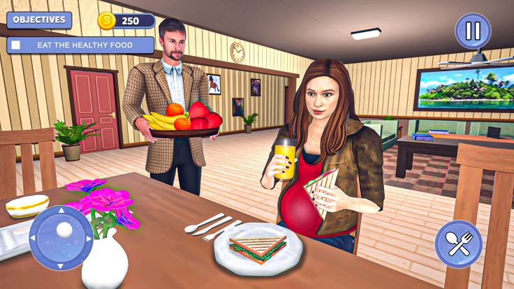 孕 妈妈 & 婴儿 模拟 3d游戏截图