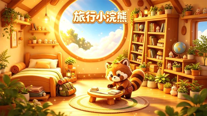 旅行小浣熊 封面