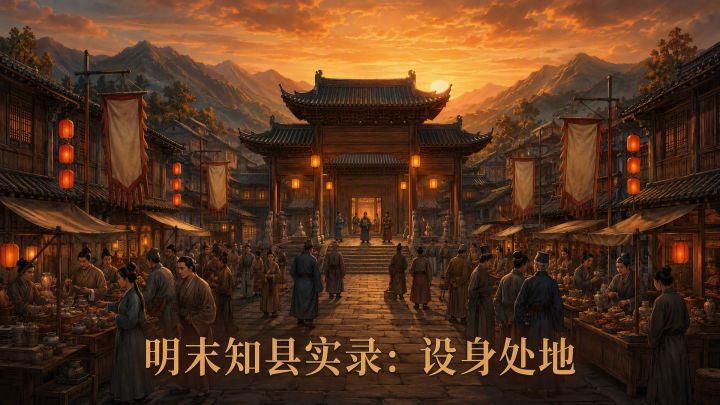 明末知县：设身处地 封面
