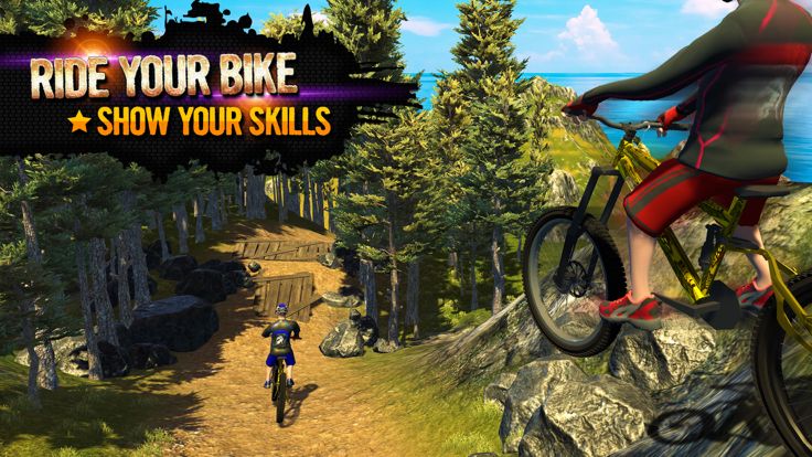 越野山地车游戏截图