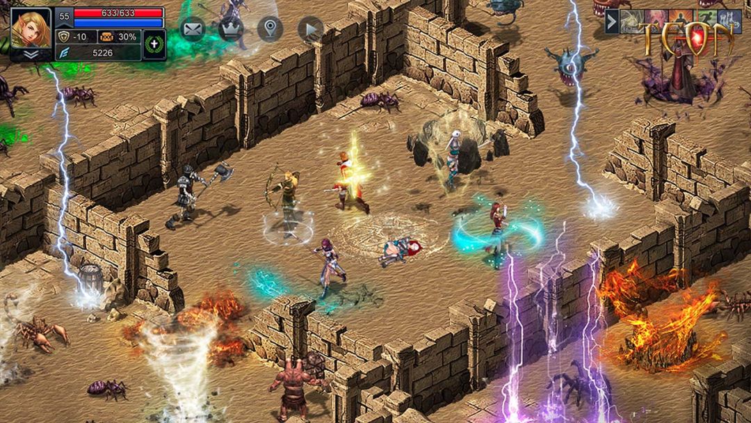 Teon: Sword & Magic游戏截图