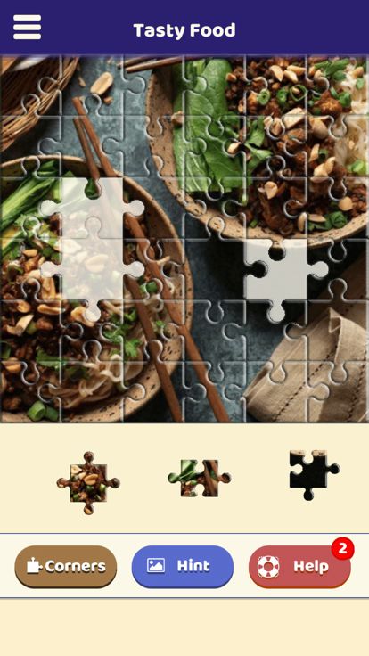 Tasty Food Puzzle游戏截图