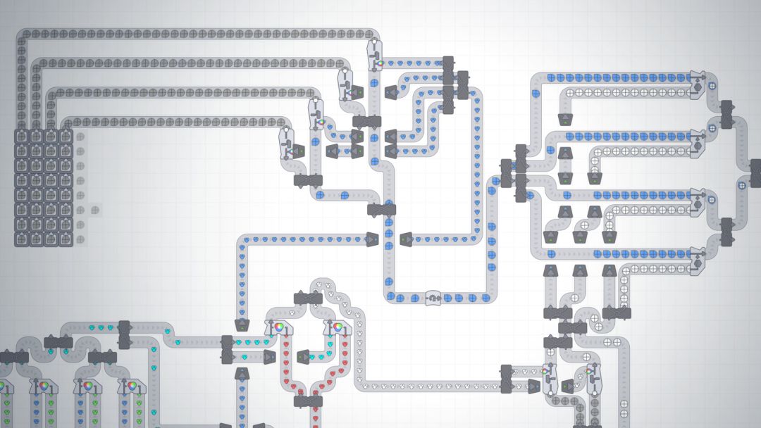 异形工厂(Shapez)游戏截图