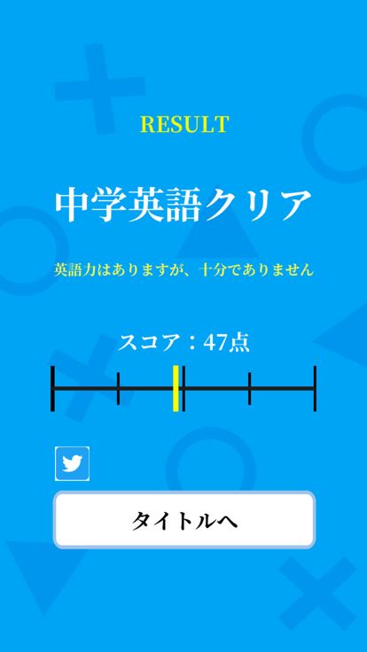 英語力診断 英語力クイズ游戏截图