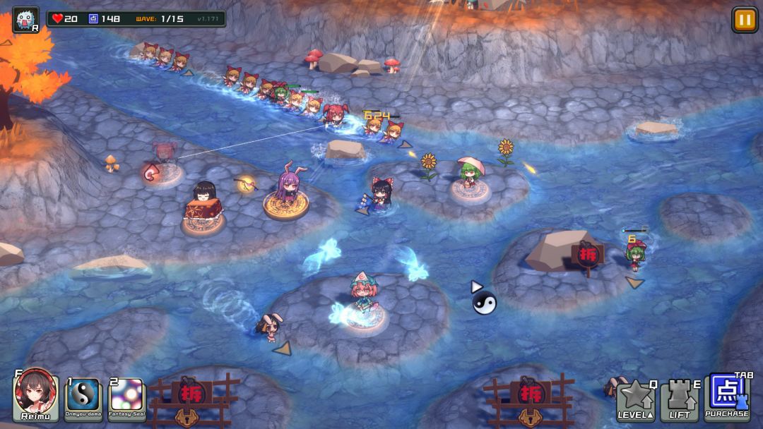 幻想乡妖怪塔防 ~ Touhou Monster TD游戏截图