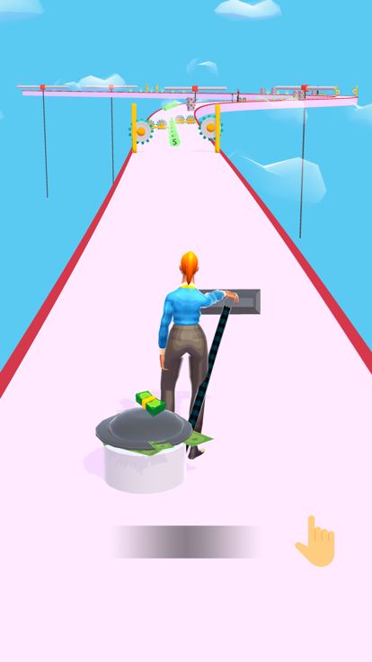 Vacuum Money Run游戏截图