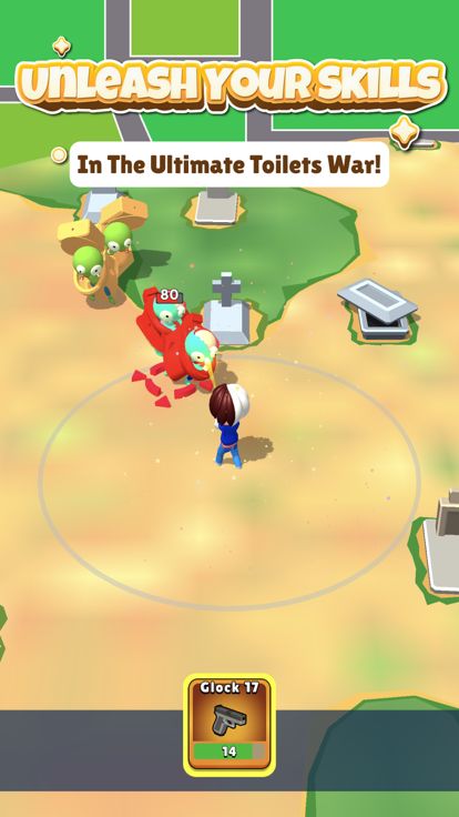 Toilet Hunt: Survival Battle游戏截图