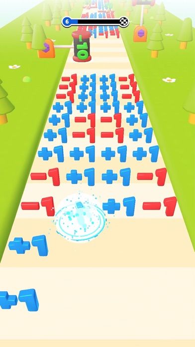 Number Run 3D游戏截图
