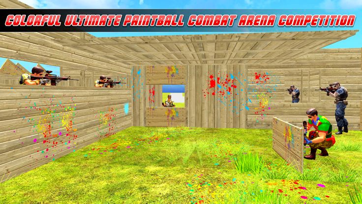 Paintball Combat Arena Shooter游戏截图