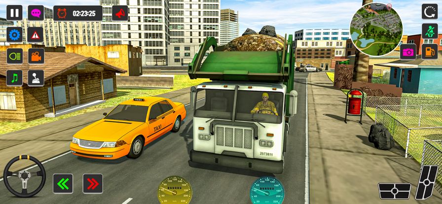 垃圾自卸卡车司机 2024游戏截图