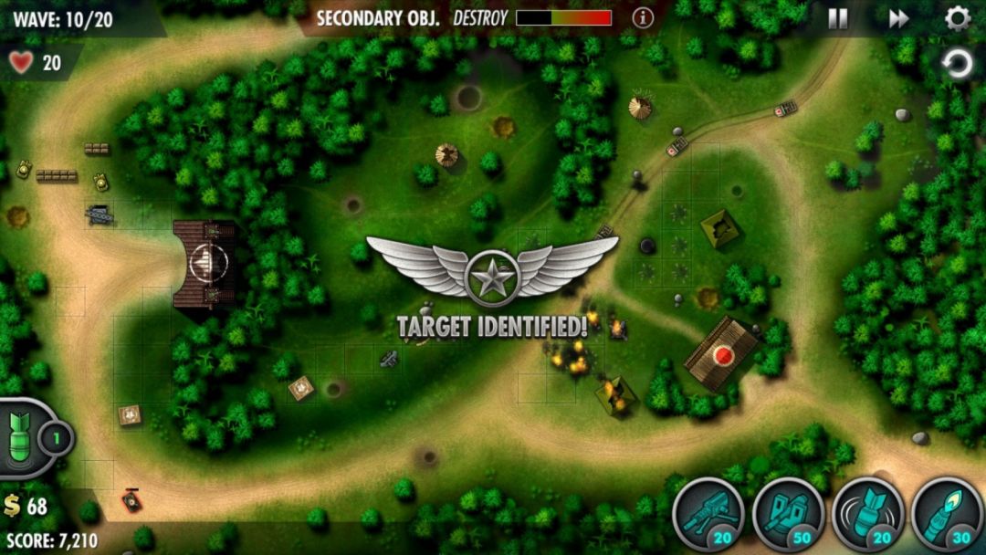 iBomber Defense Pacific游戏截图