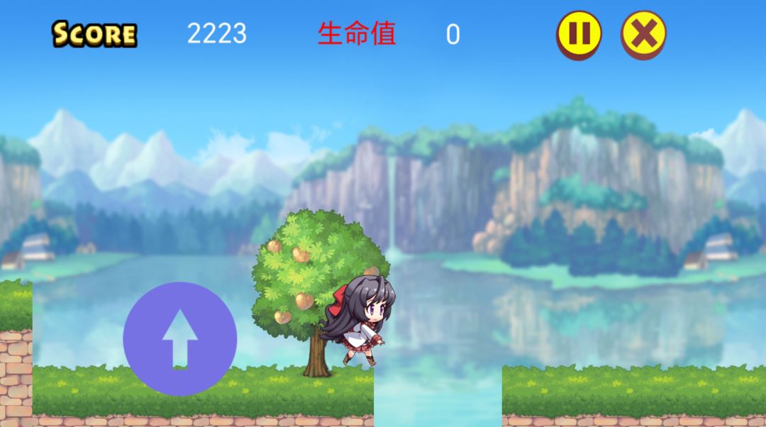 少女跑酷游戏截图