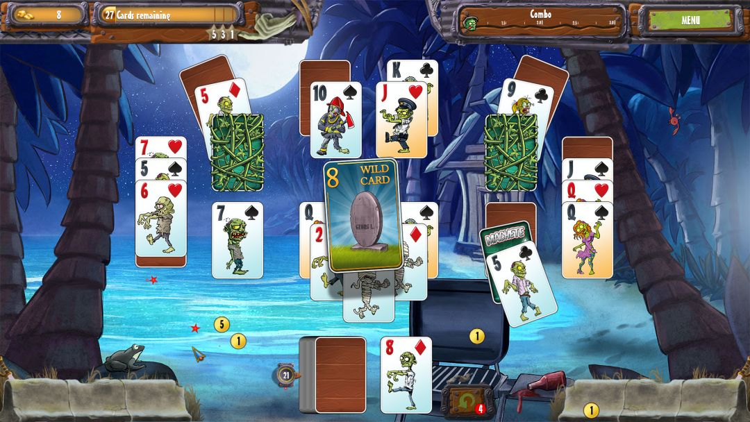 Zombie Solitaire 2 Chapter 1游戏截图