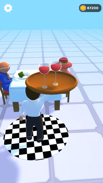 Waiter Run 3D!游戏截图