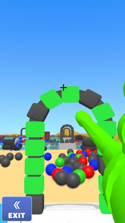 Paint Ball Race 3D游戏截图